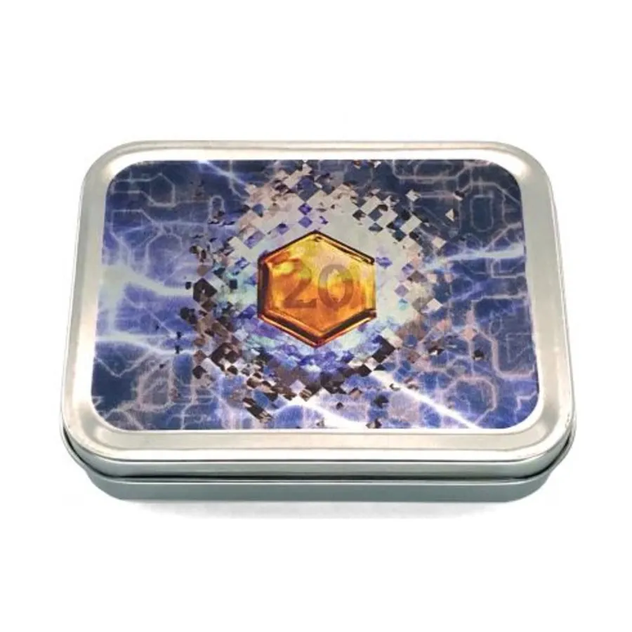 

Камера для игры в кости 2.0 – d20 со вставкой только для игры в кости, Game & Go Dice Chamber & Rolling Tins (C4 Labs)