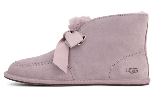 Ботинки зимние UGG Kallen кружевный, розовый — фото 2