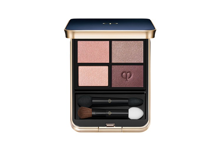 Палетка теней для век Light Illusion Shimmer 4 цвета легко растушевывается для контуринга Clé De Peau Beauté — фото 3
