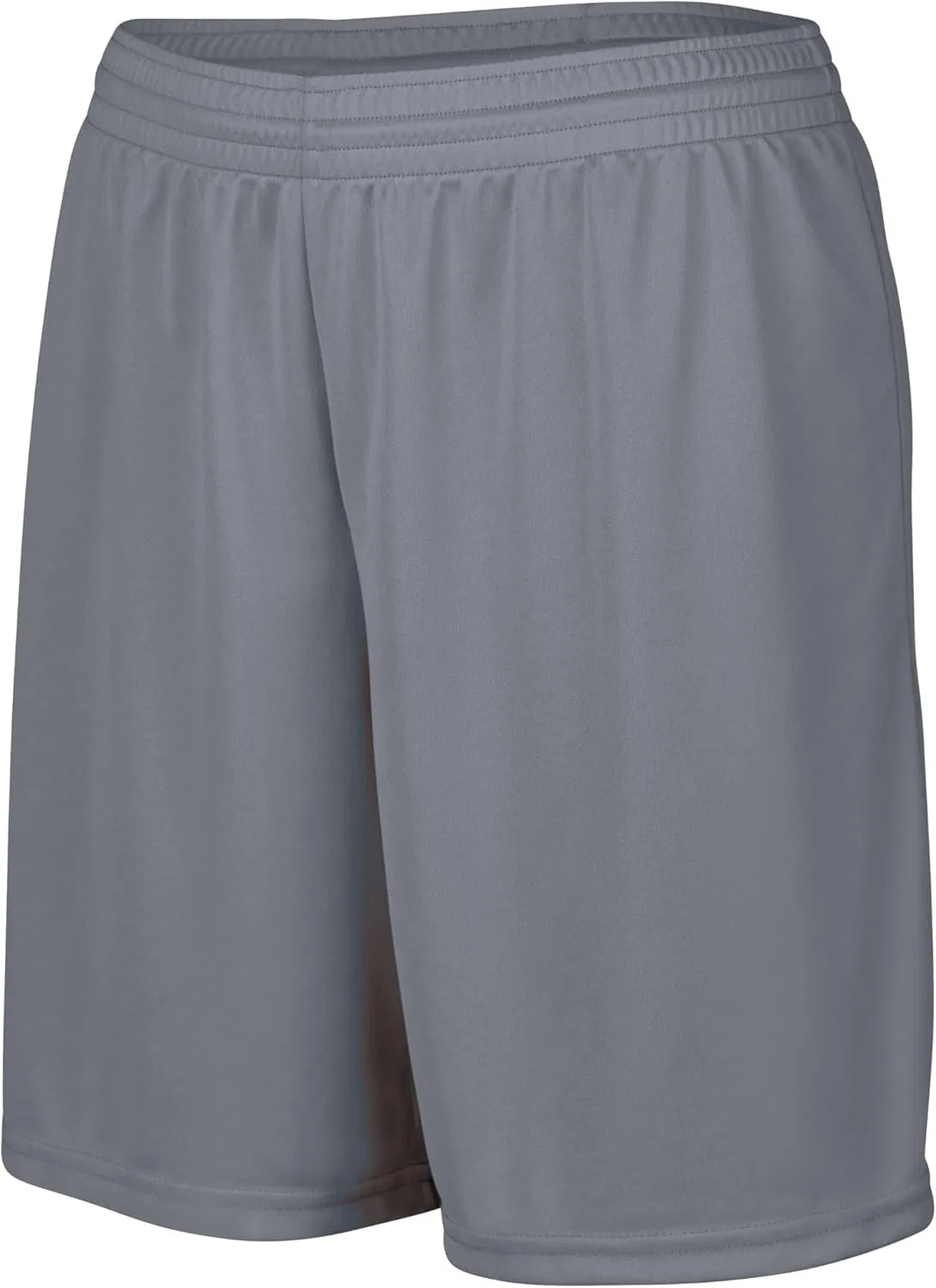 Женские спортивные шорты Augusta Sportswear Octane с длиной внутреннего шва 7 дюймов. Спортивная одежда для женщин, Graphite