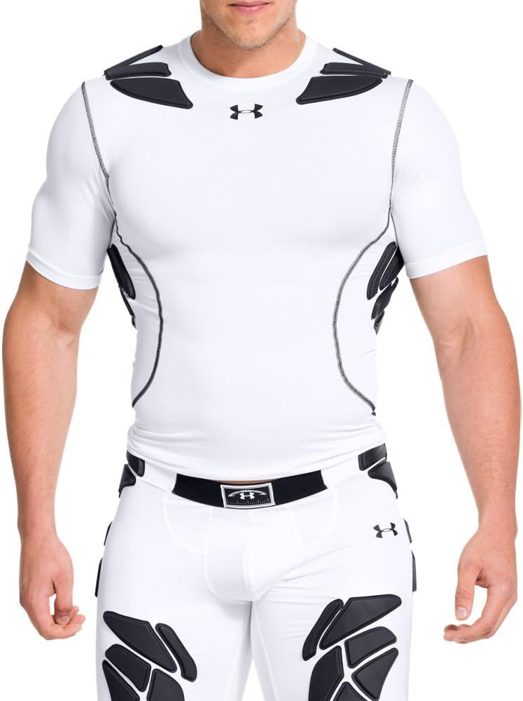 

Under Armour мужская базовая футболка Gameday Armour, White (100)/Black, Белый, Under Armour мужская базовая футболка Gameday Armour, White (100)/Black