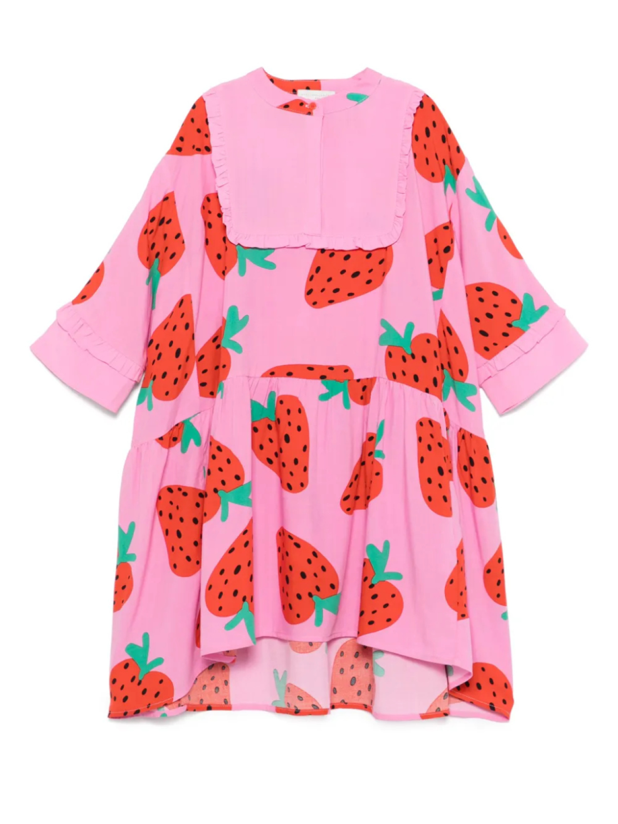 

Stella McCartney Kids платье с принтом, розовый