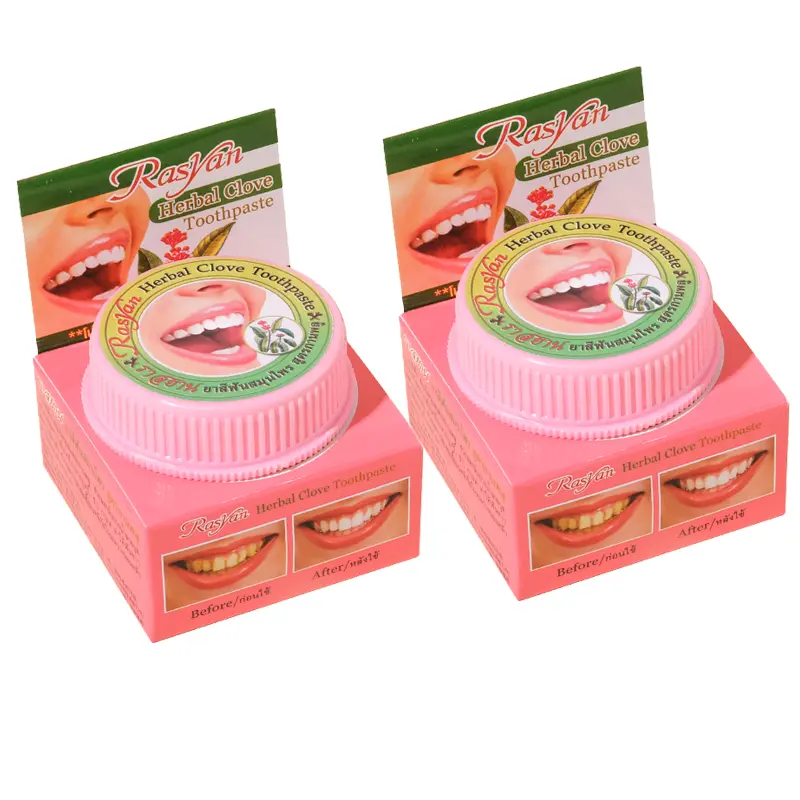 

Тайский травяной зубной порошок с ароматом сирени 25 г/коробка Rasyan