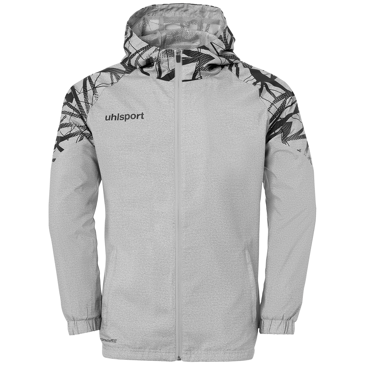 

Куртка uhlsport Kapuzenjacke GOAL 25 EVO WOVEN HOOD JACKET, цвет dark grau melange