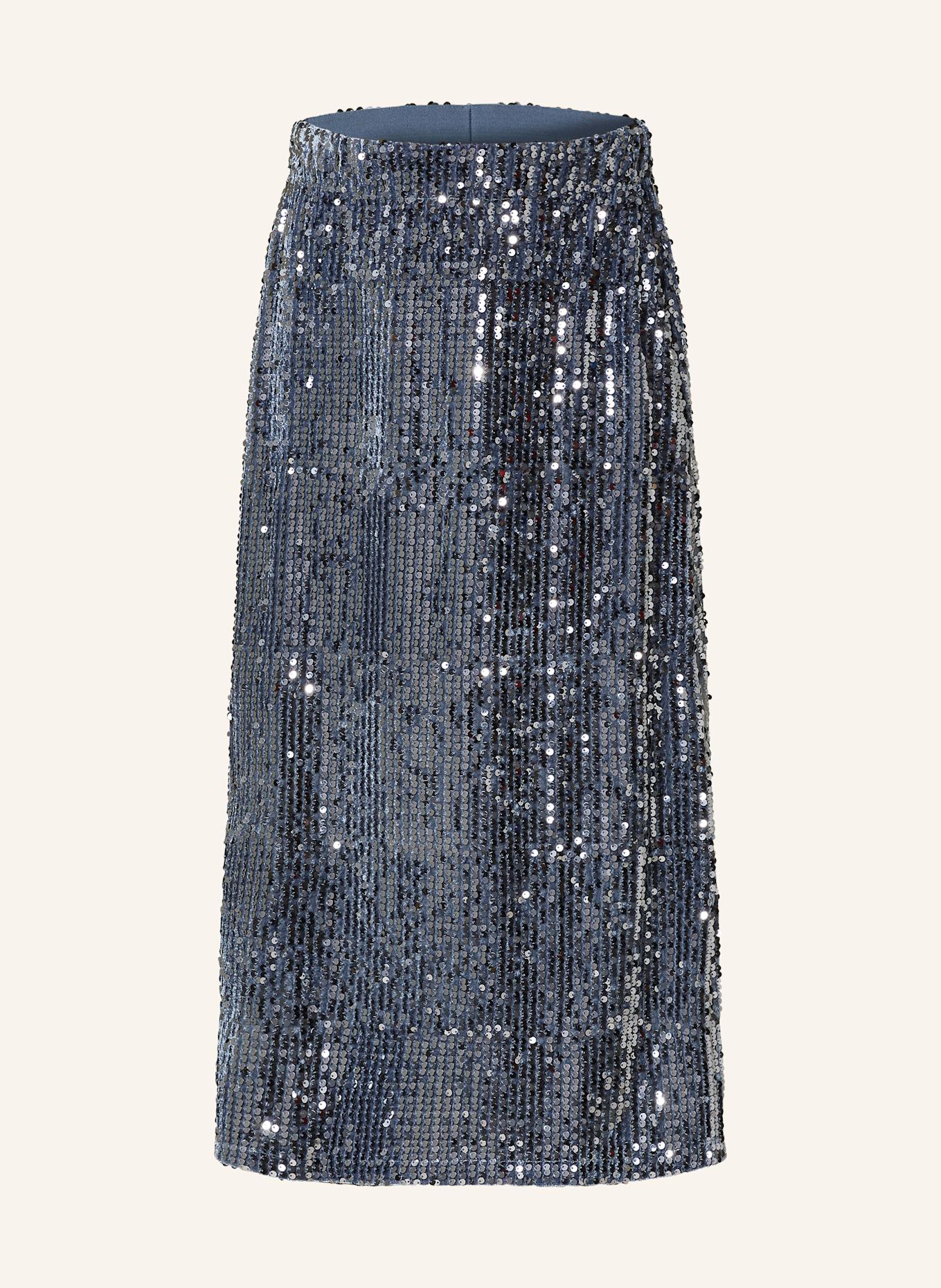 

Юбка с пайетками Smith & Soul, серый