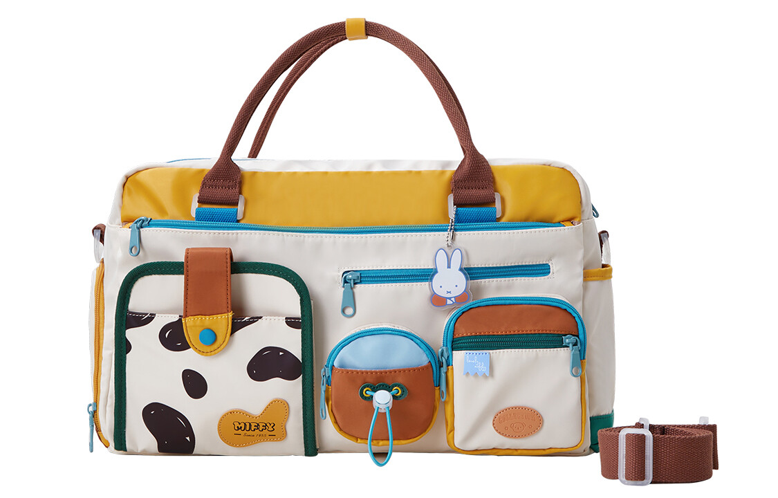 

Женская дорожная сумка Miffy, Голубое молоко, Синий, Женская дорожная сумка Miffy, Голубое молоко