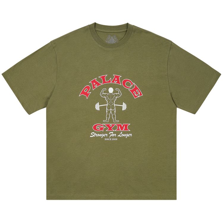 

Футболка Palace Stronger For Longer T-Shirt 'The Deep Green', зеленый
