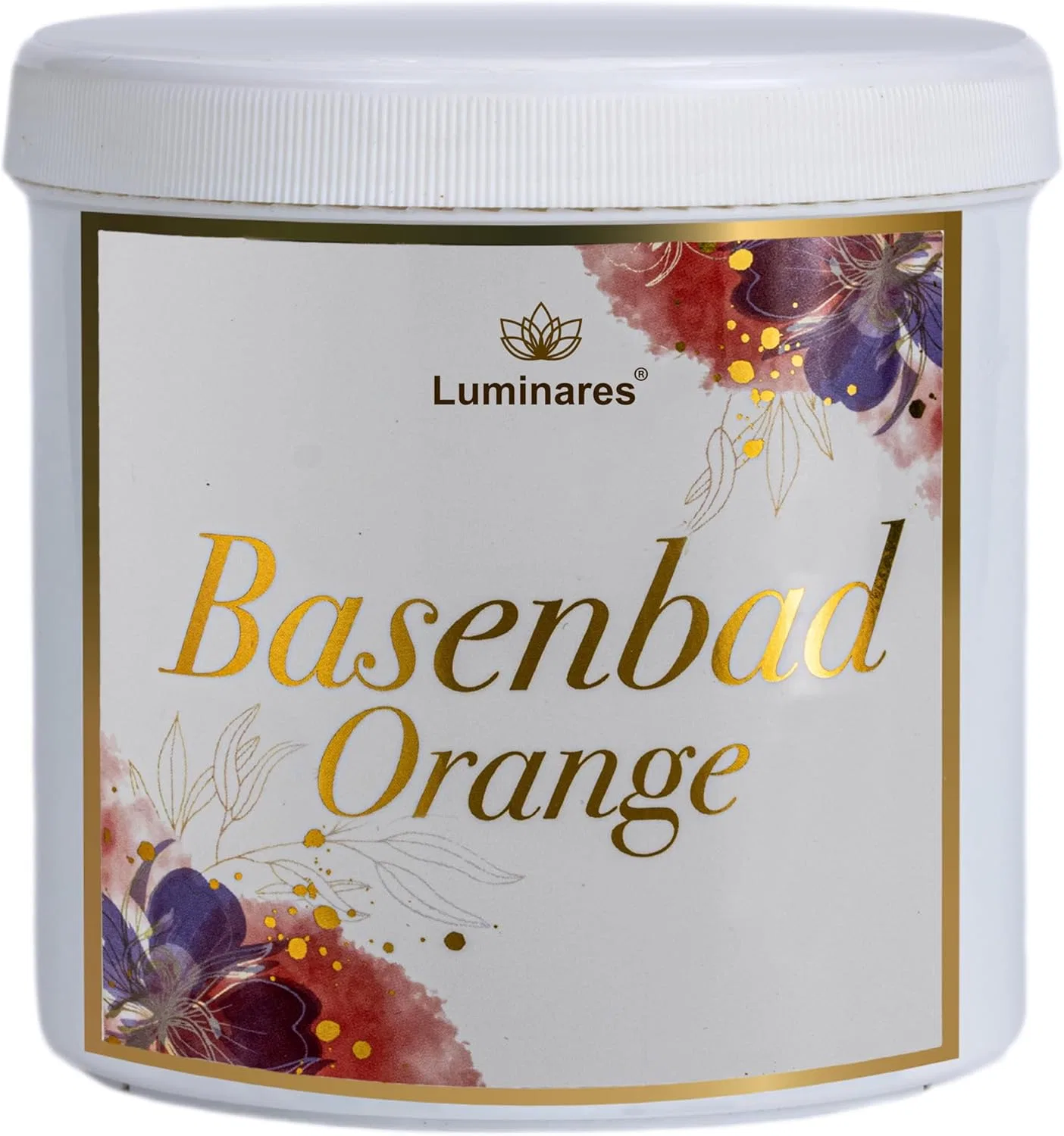 Соль для ванны Basenbad Orange с ароматом апельсина, 1500 г Luminares, White