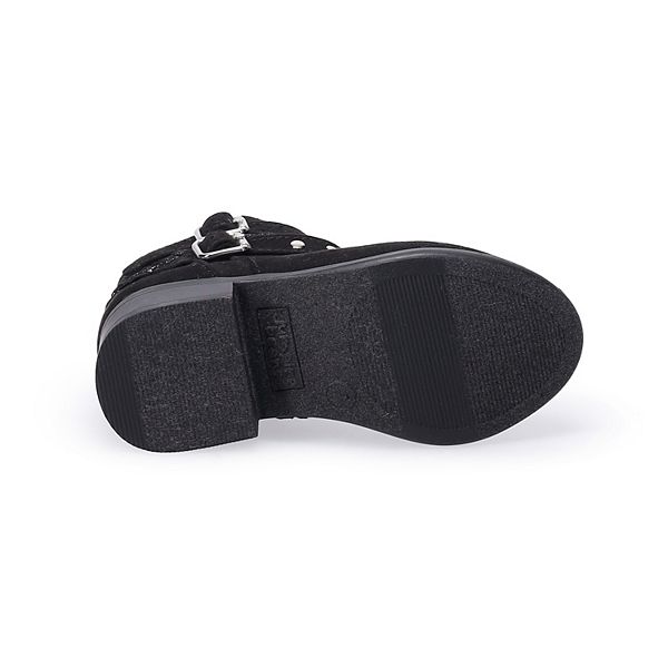 Босоножки Lilbit для девочек с плетеным ремешком Jumping Beans, Black — фото 4