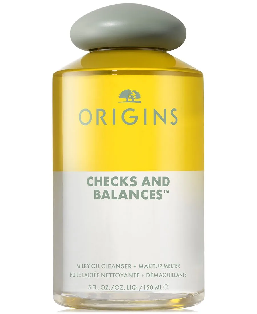 Пенка для умывания Origins — Очищающее молочко для лица Checks & Balances Milky Oil Cleanser + Makeup Melter, 140 мл