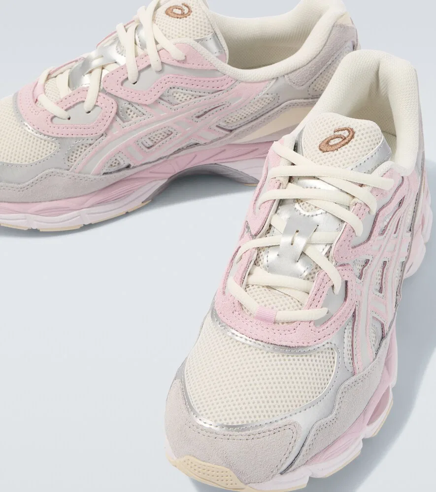 Кроссовки Gel-NYC с замшевой отделкой Asics, серый — фото 3