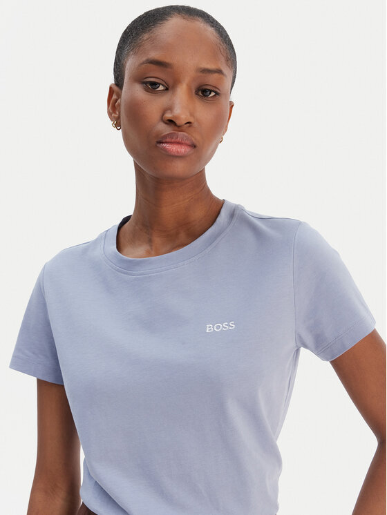 Футболка slim fit Esogo 50506973 Boss, синий — фото 4