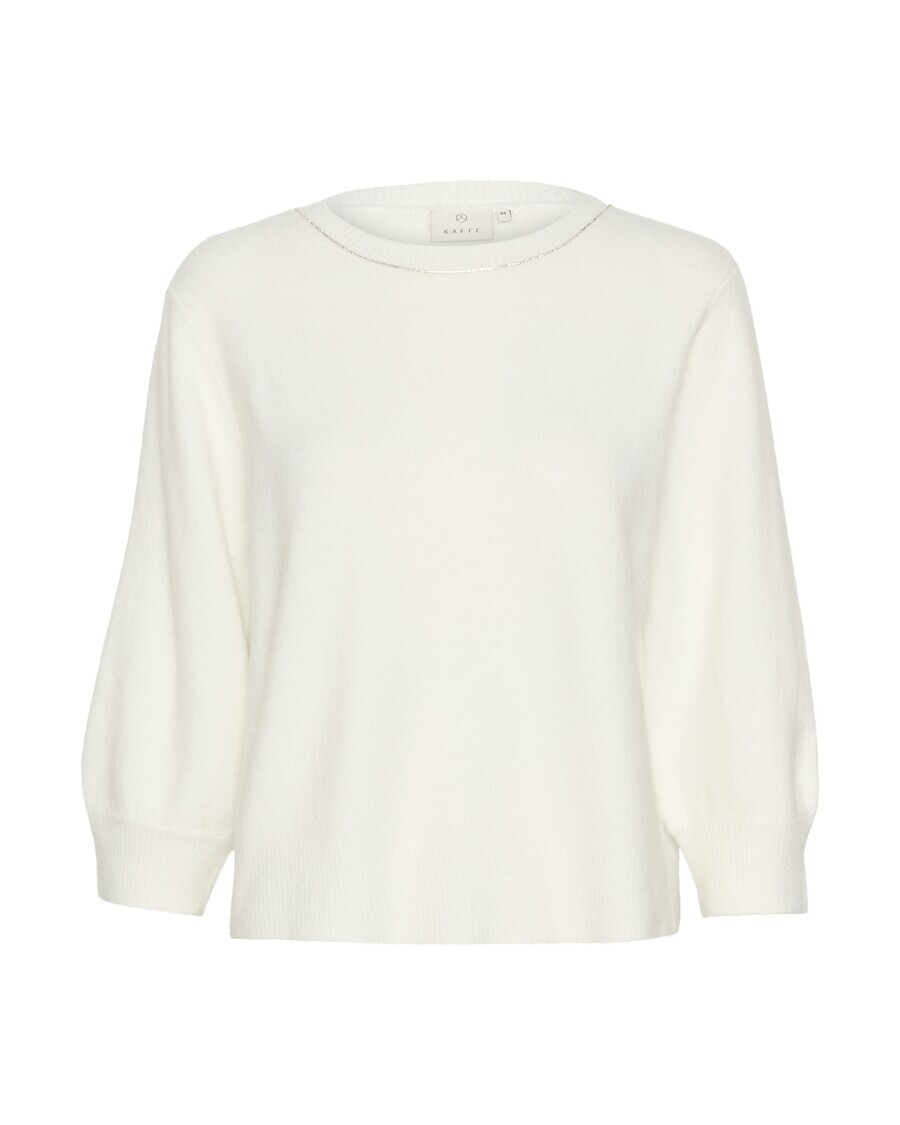 

Тонкий вязаный свитер Kaffe Sweater Meridith, белый