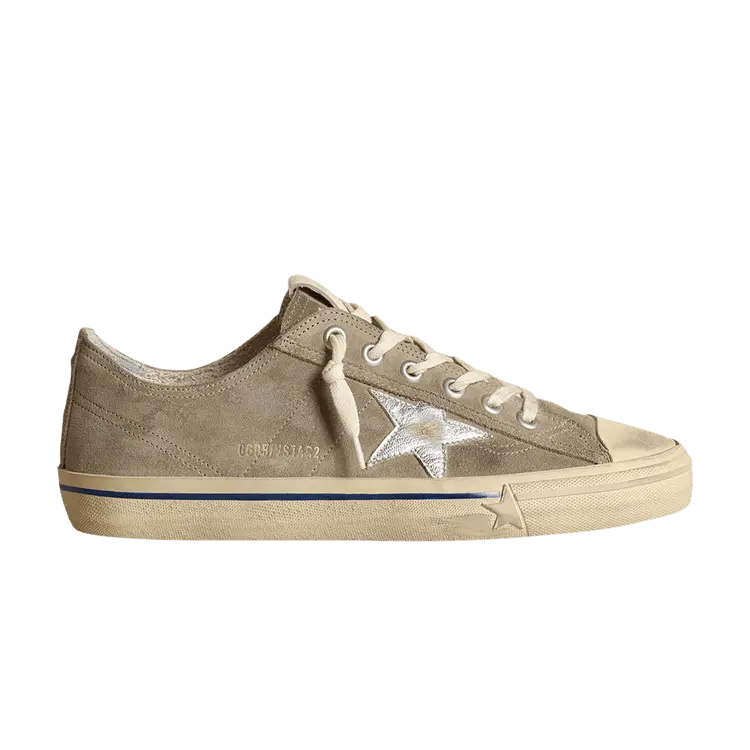 

Кроссовки Golden Goose V-Star Dove Grey Silver Metallic, коричневый