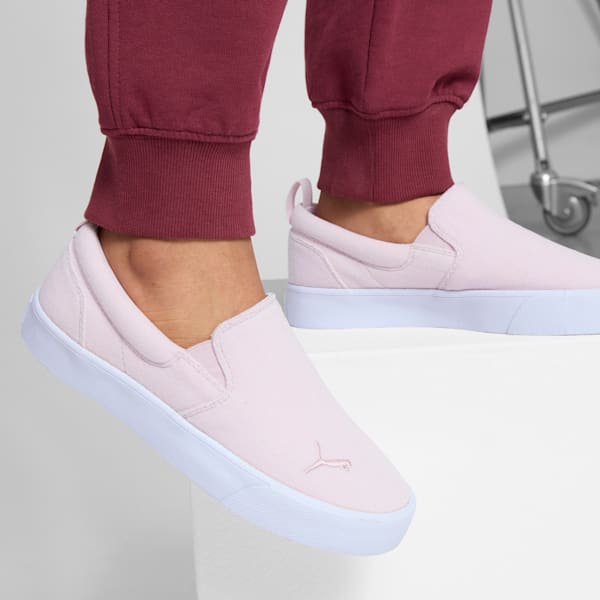 Женские туфли без застежек Bari Comfort Terry Puma, розовый — фото 2