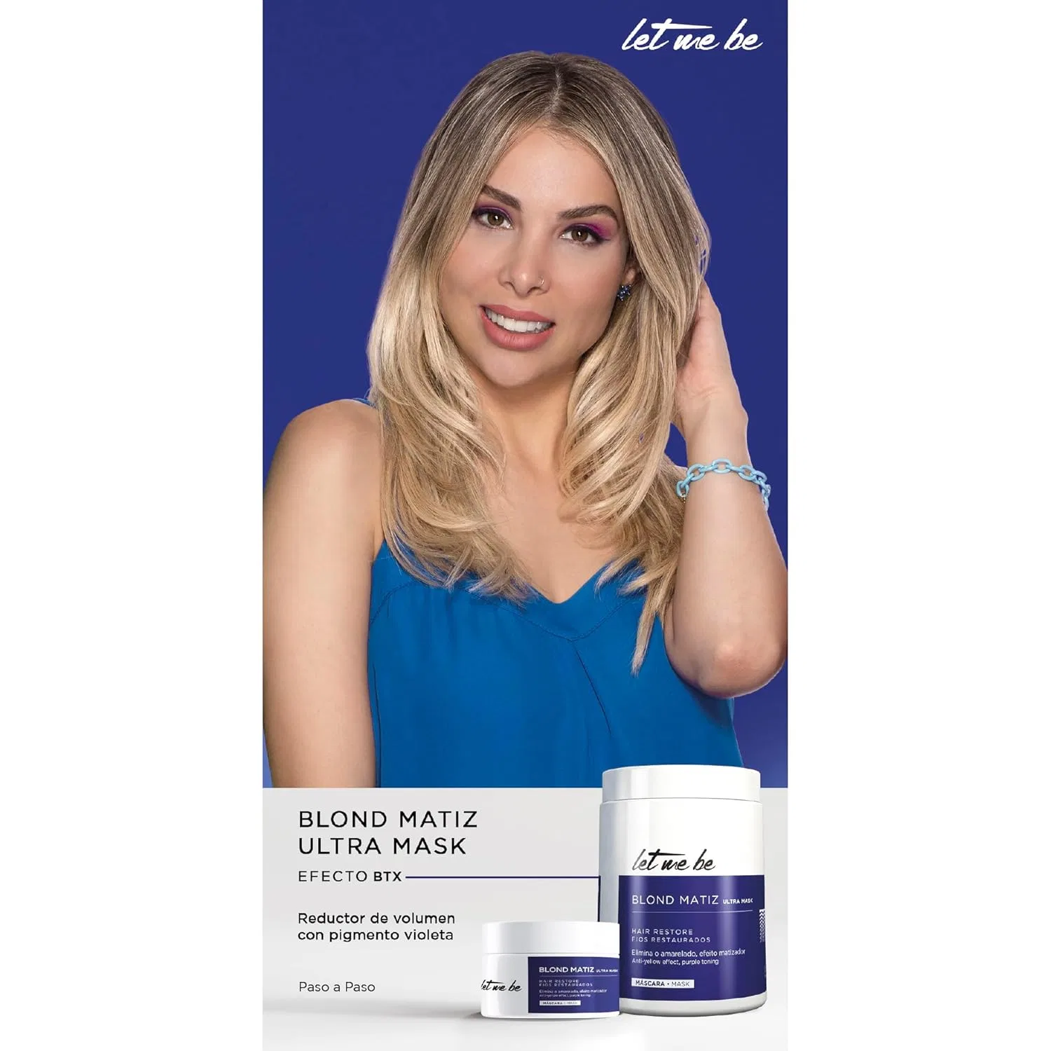 Маска для волос «BTX Blond Matiz Ultra» от Let Me Be Let Me Be — фото 3