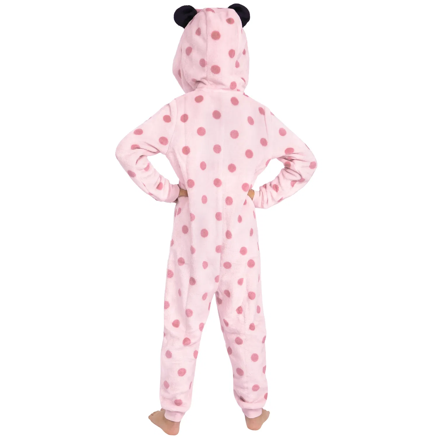 Детский комбинезон Minnie Mouse из флиса Disney, розовый — фото 4