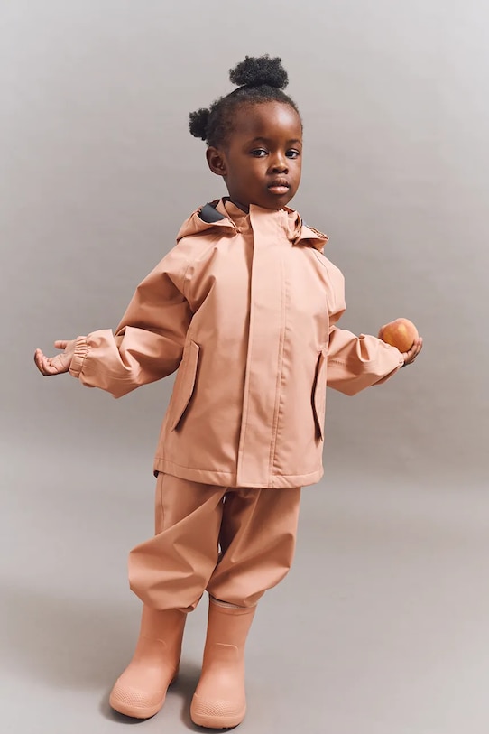 

Детский комплект куртка и брюки Pedia Rainwear Set Liewood, оранжевый