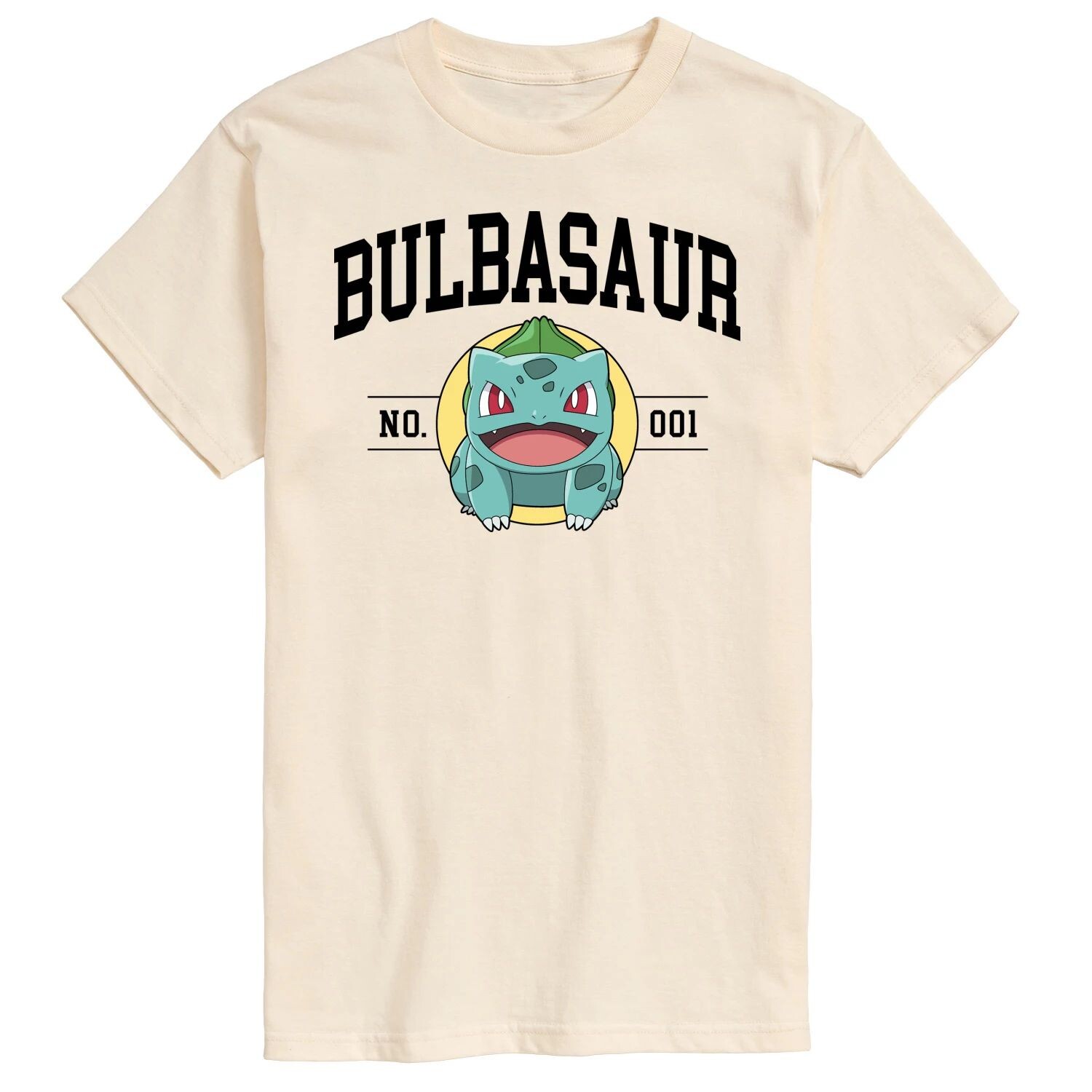 

Мужская футболка с рисунком Pokemon Bulbasaur № 1 Licensed Character