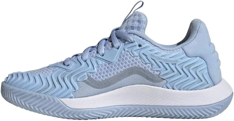 Кроссовки Damen Solematch Control W Clay adidas, серебро — фото 4