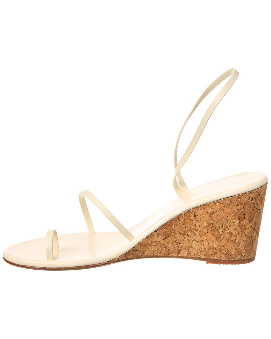 Древнегреческие сандалии Chora Mid Wedge Кожаные сандалии Ancient Greek Sandals, белый — фото 2