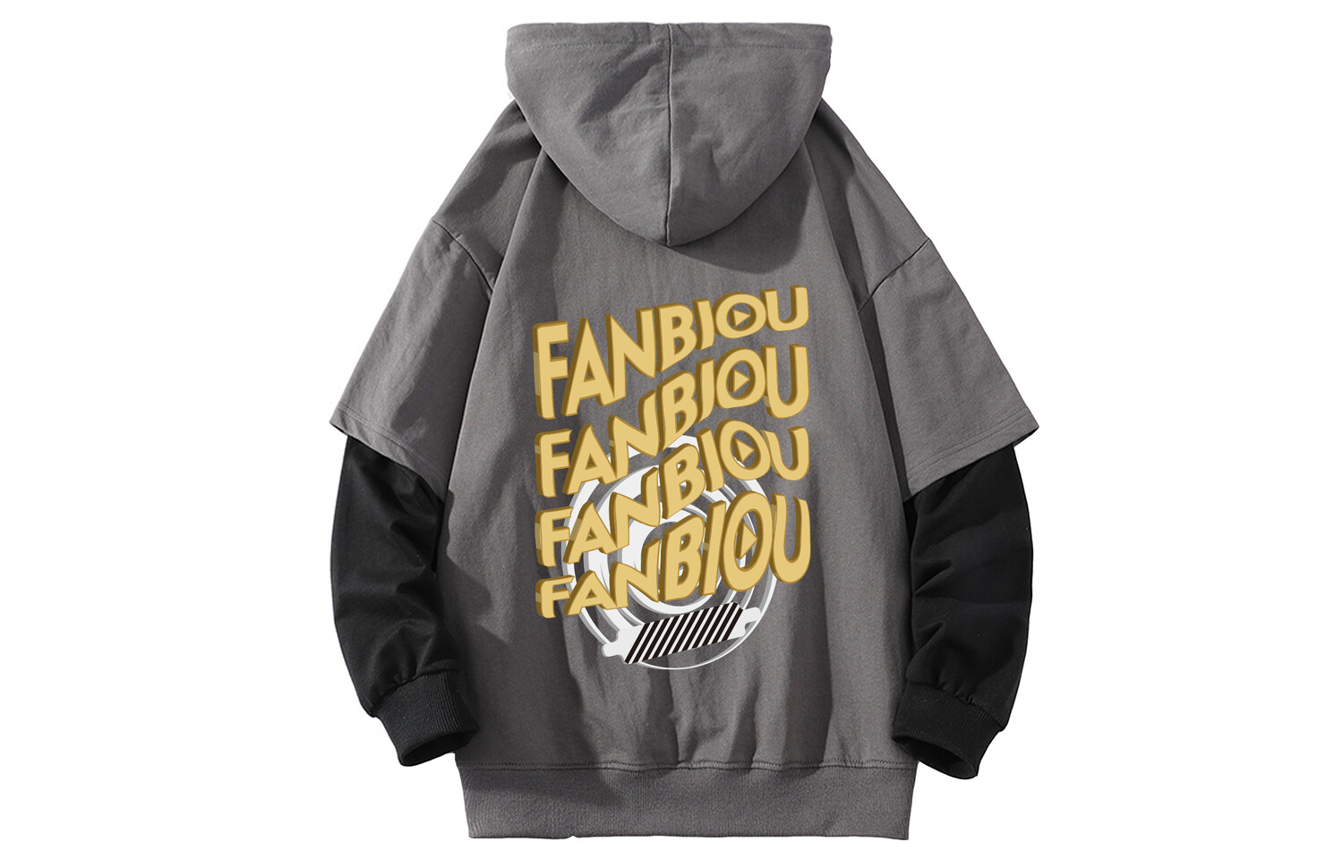 

Fabbio Толстовка унисекс FANBIOU, Темно-серый (на флисовой подкладке)