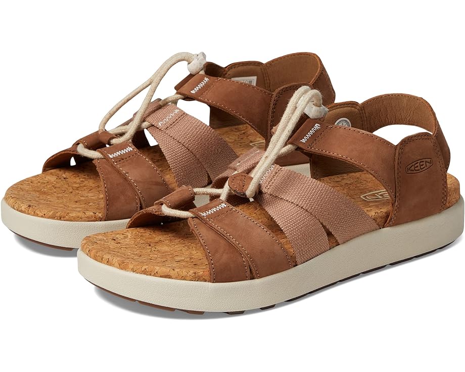 

Сандалии KEEN Elle Mixed Strap, цвет Toasted Coconut/Birch