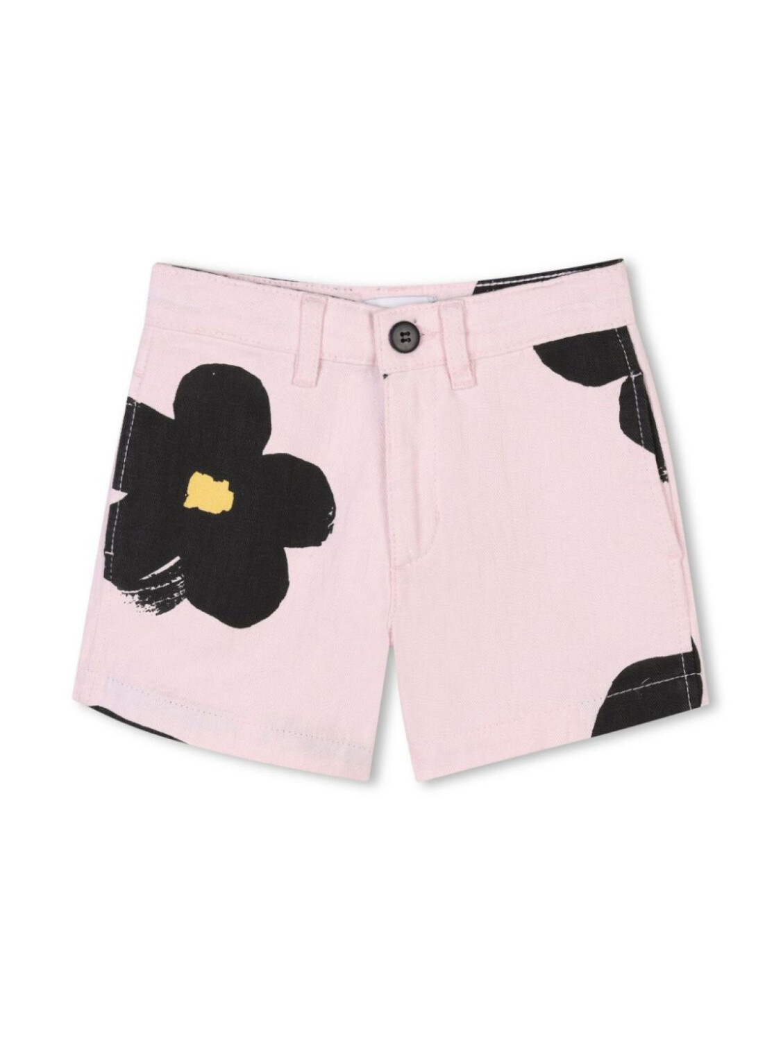 

Marc Jacobs Kids шорты с принтом Daisy, розовый