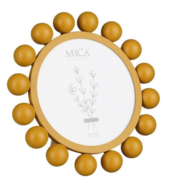 

Рамка для фотографий Mica Decorations Paolo цвет ocker