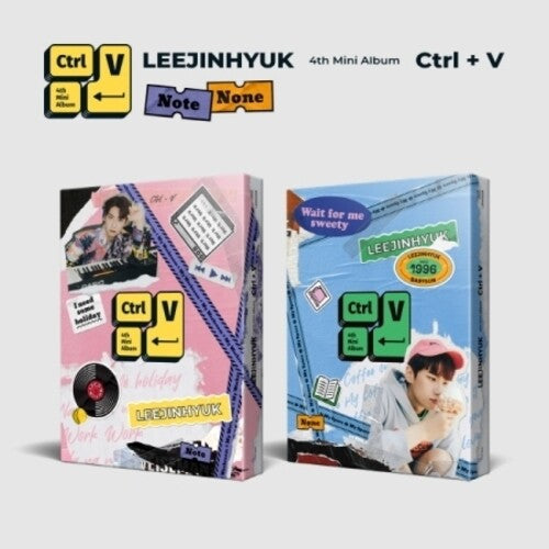 

CD диск Lee Jin Hyuk: Ctrl+V (incl. Photobook, Folding Poster, Selfie Photocard, To Do List, Sticker, Bookmark + Photo)