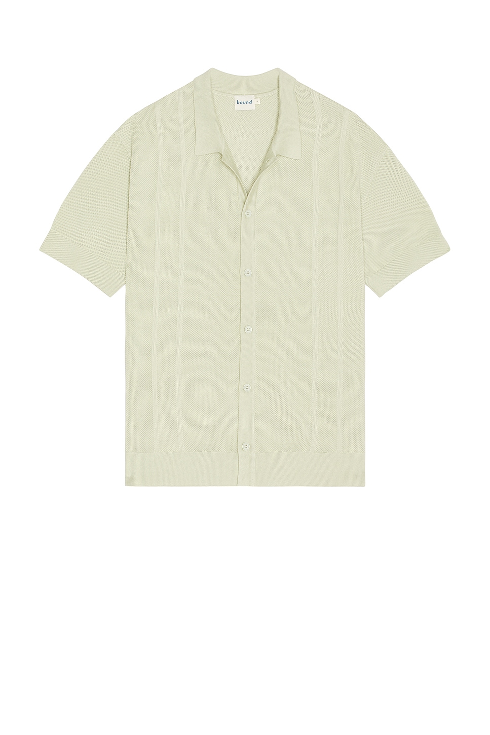 

Stanley вафельная вязаная рубашка Bound, sage green