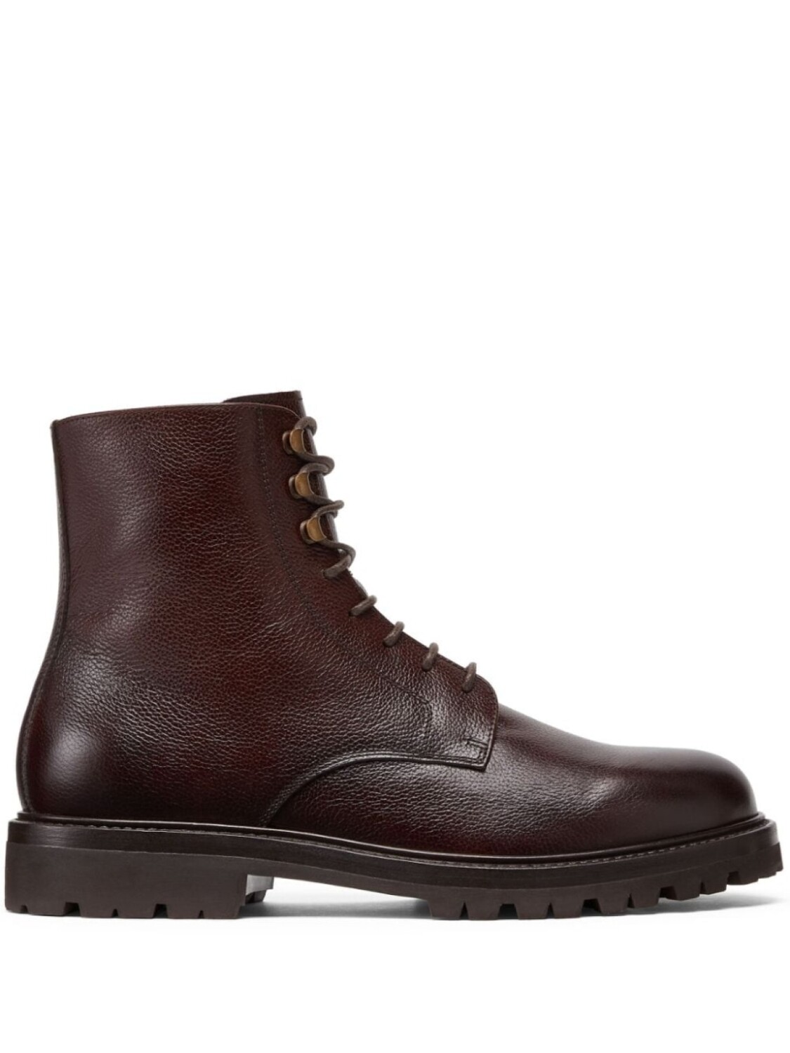 

Brunello Cucinelli кожаные ботильоны, коричневый