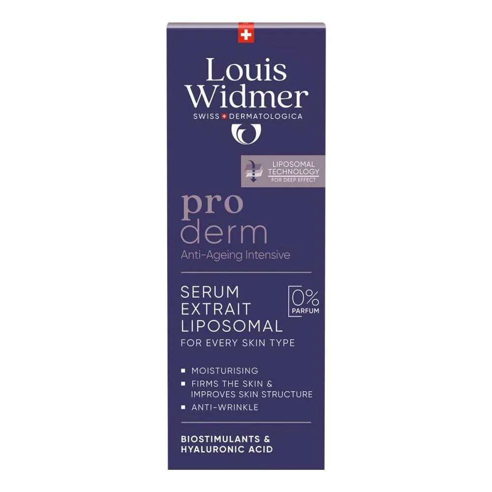 Сыворотка Louis Widmer — Для лица «Proderm Serum Extrait Liposomal» без отдушек от, 30 мл