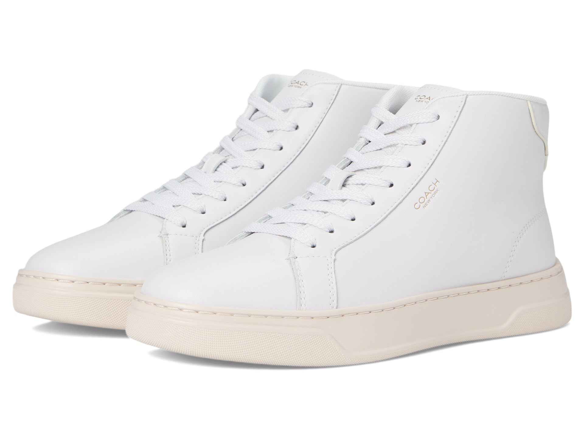 

Кроссовки COACH High Line High Top Sneaker, цвет Optic White