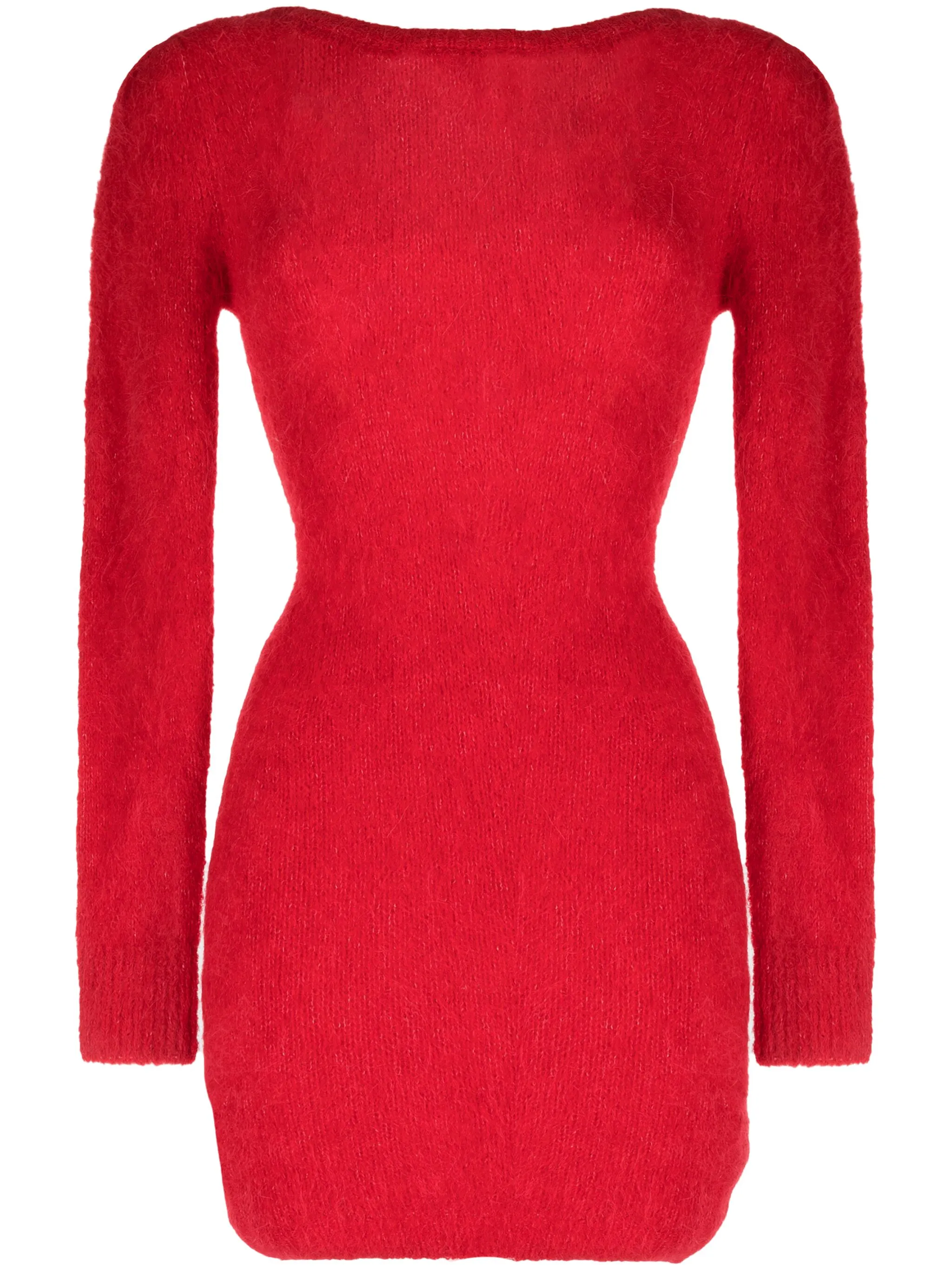 

Платье мини Tunia с открытой спиной Ba&Sh, красный