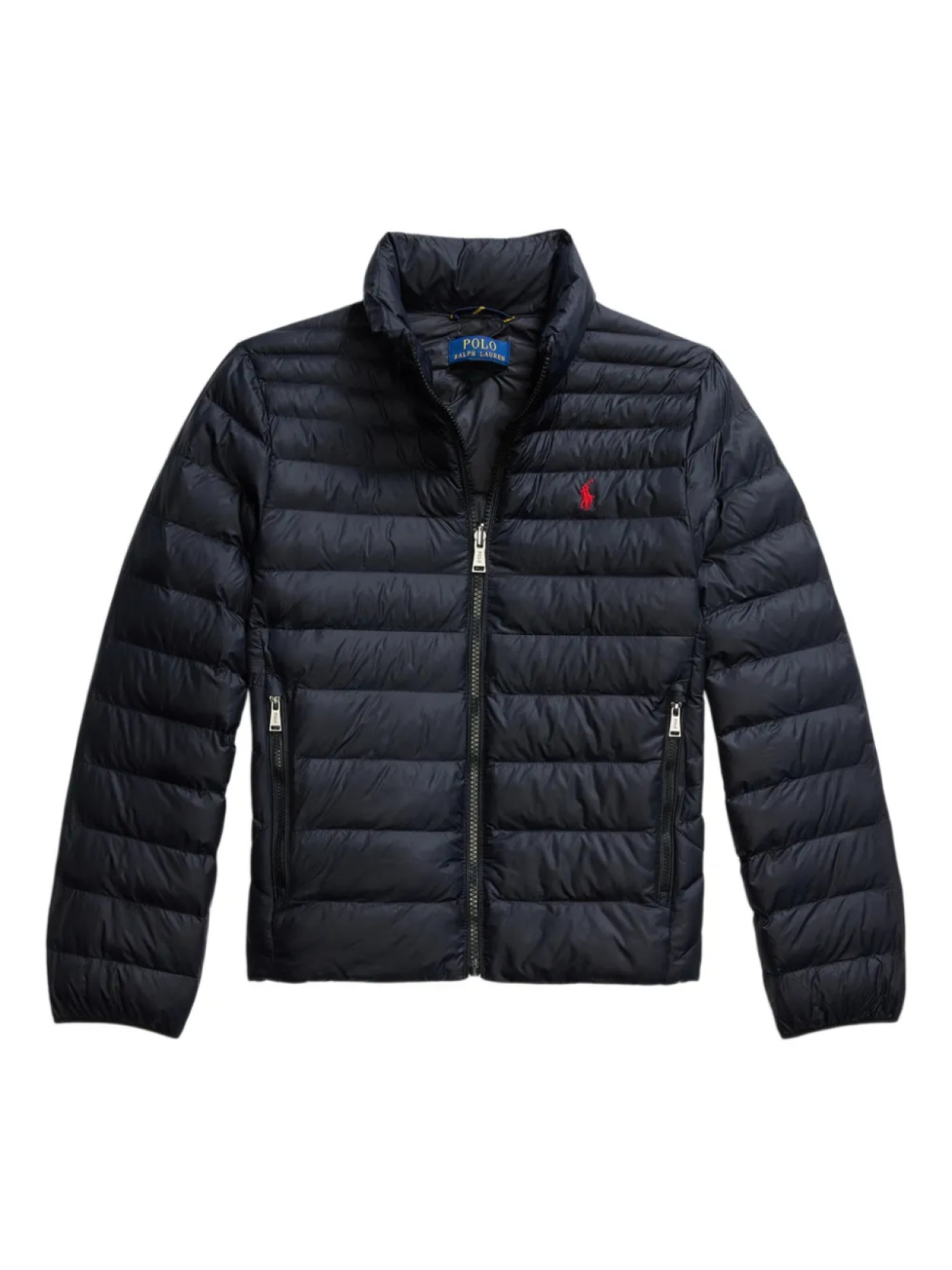 

POLO RALPH LAUREN KIDS стеганая куртка-бомбер, черный
