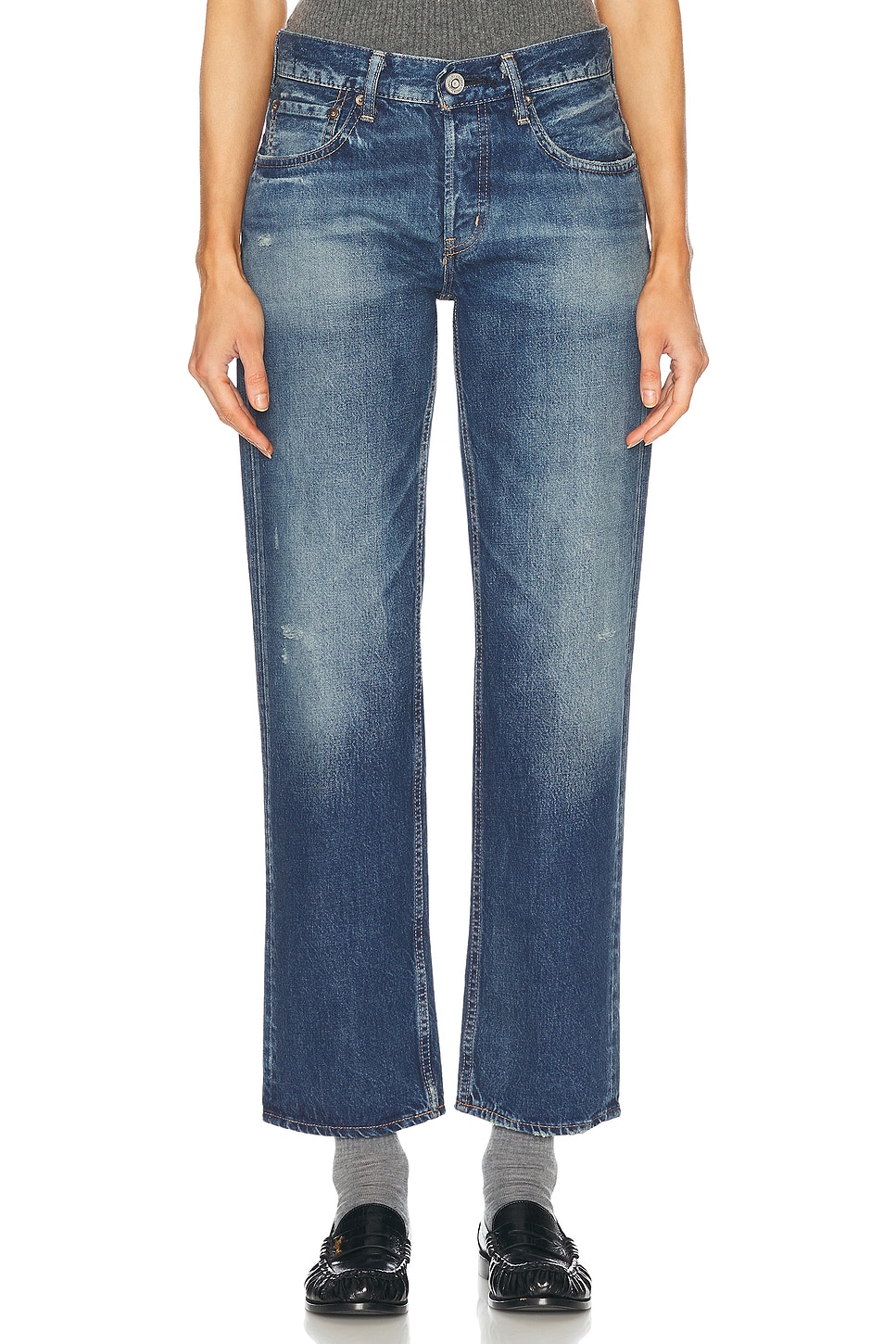 

Джинсы Ridgefield Straight Low Moussy Vintage, Blue