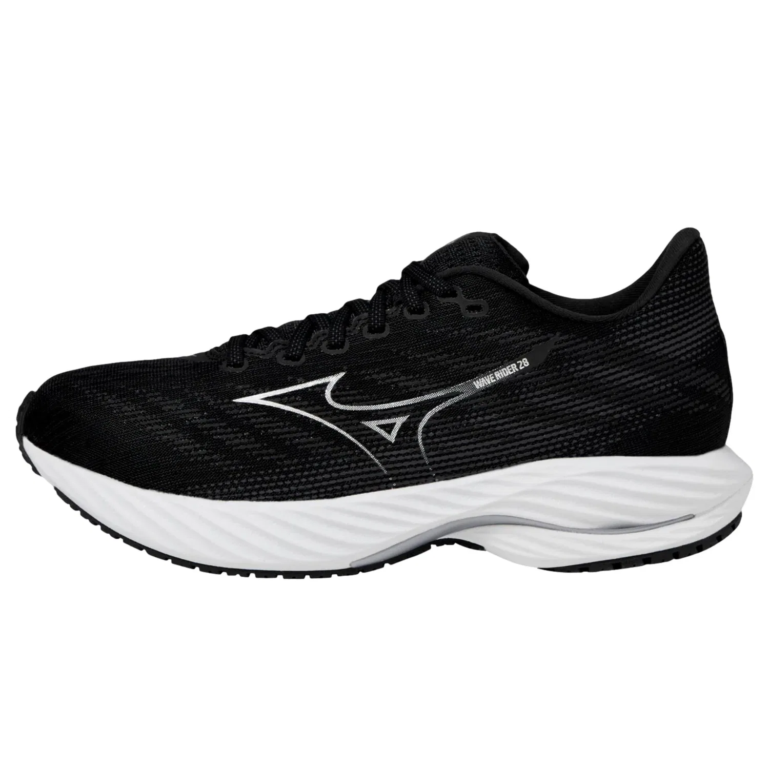 Кроссовки Mizuno Wave Rider 28 Black / Silver 411458.9073, мужские