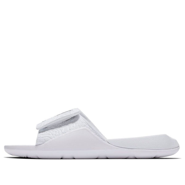 

Тапочки hydro 7 minimalistic shoe white Air Jordan, белый