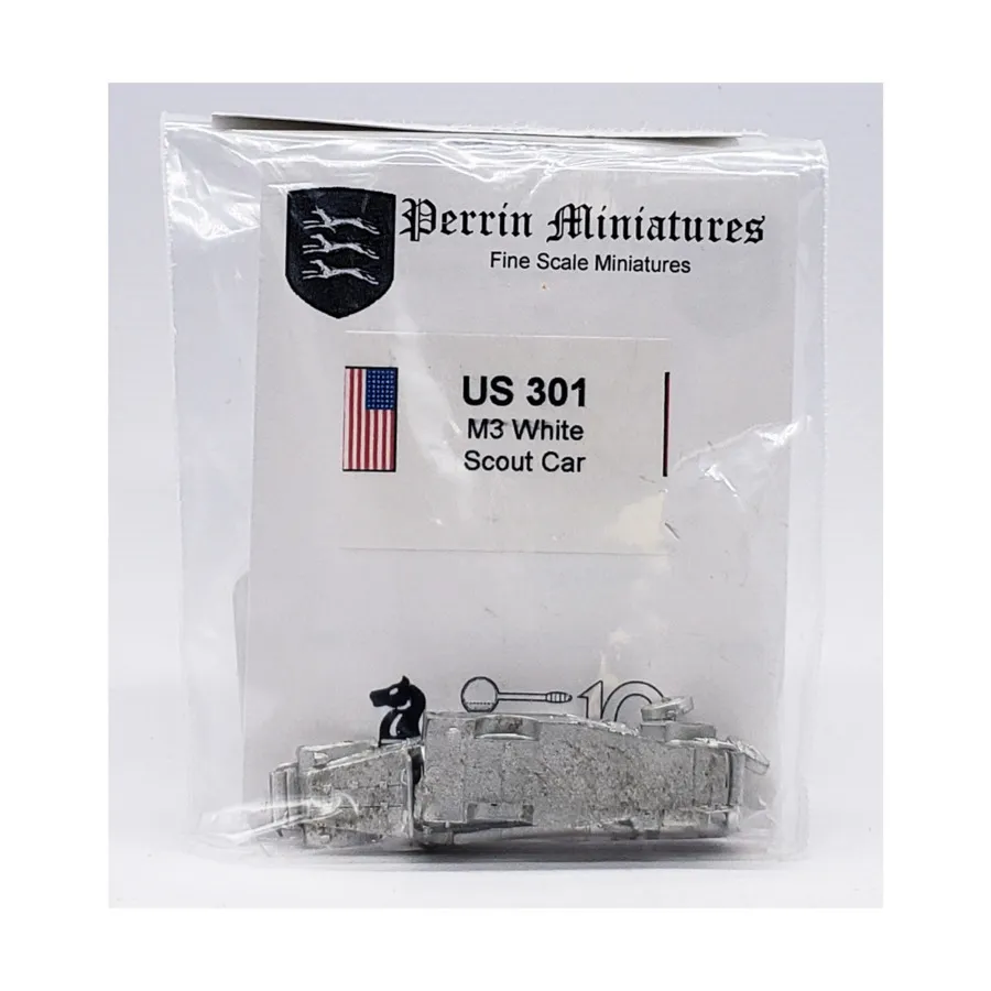 

Белый разведывательный автомобиль M3, WWII Miniatures - USA (10mm) (Perrin Miniatures)