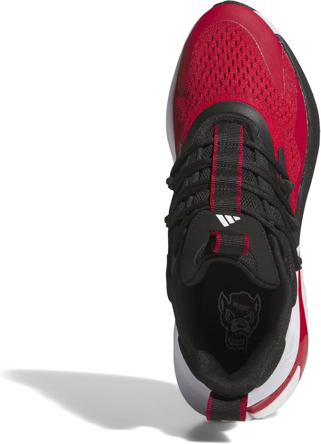 Кроссовки Adidas Унисекс-взрослые NCAA 25/26 Team Alphaboost V2, белый/черный/красный — фото 3
