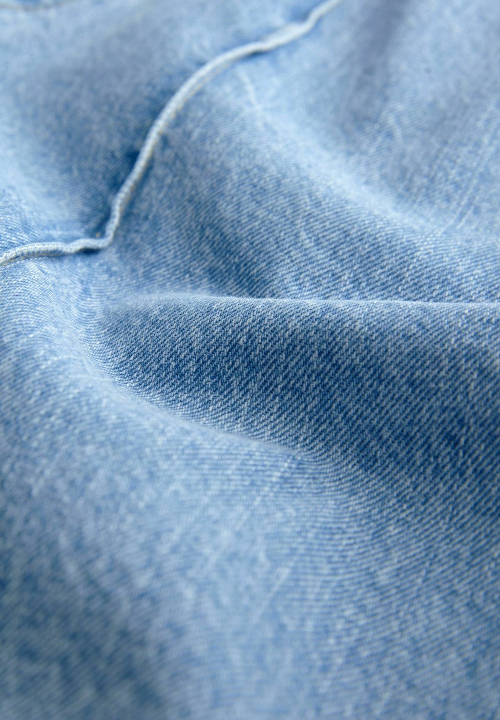 Расклешенные джинсы REGULAR FIT PINTUCK WIDE Next, синий — фото 3