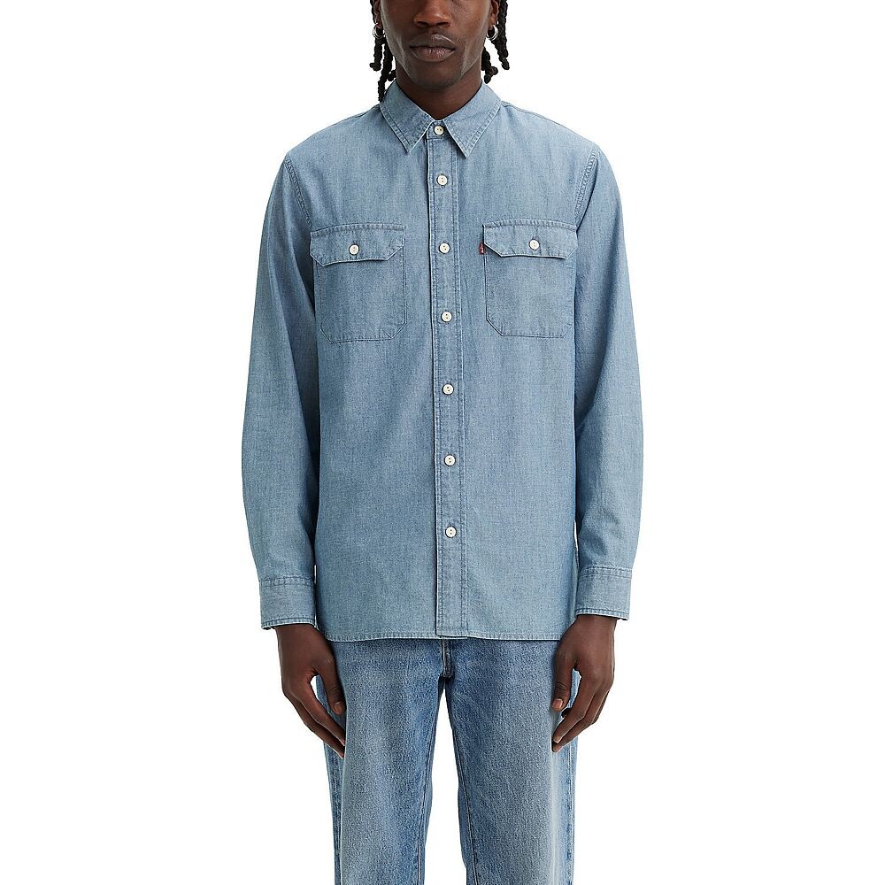

Мужская рубашка на пуговицах Levi's Classic Worker, цвет Chambray