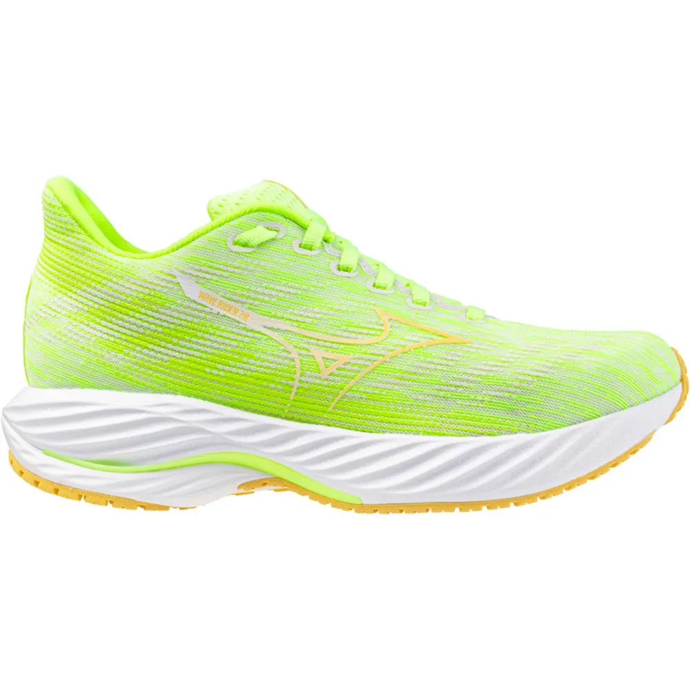 Кроссовки Mizuno Wave Rider 28, зеленый