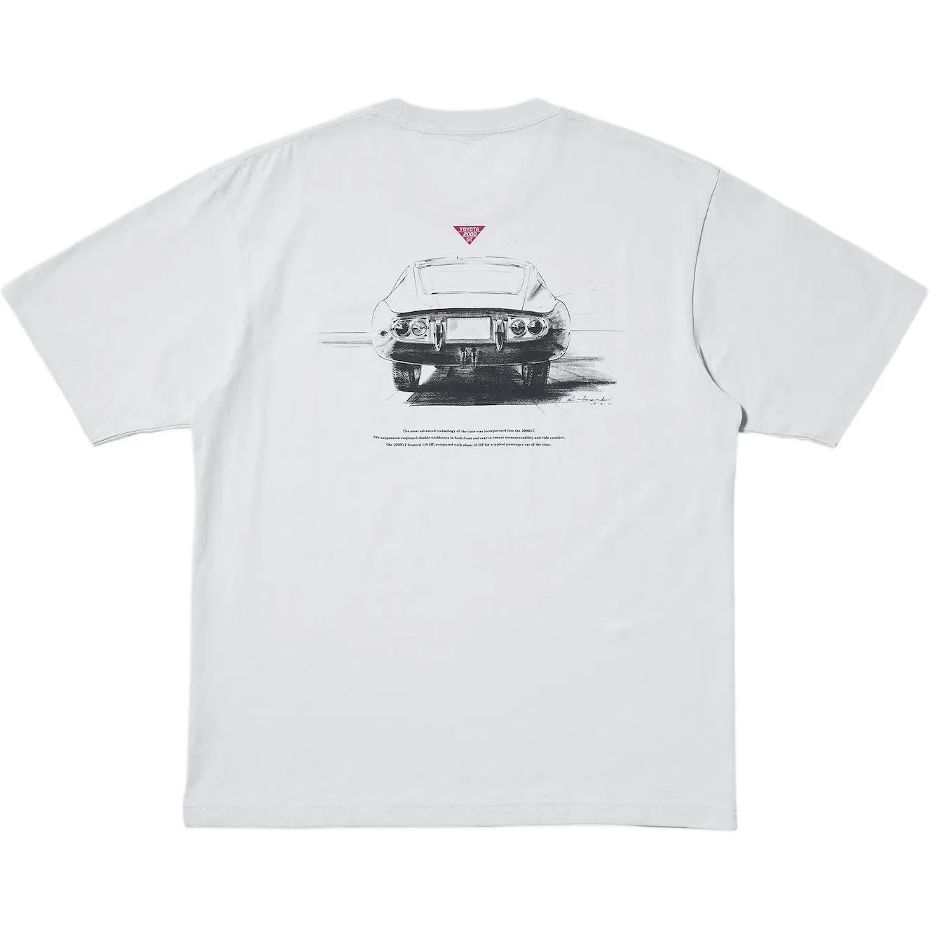 Футболка унисекс x TOYOTA, SS26 UNIQLO, Gray — фото 3