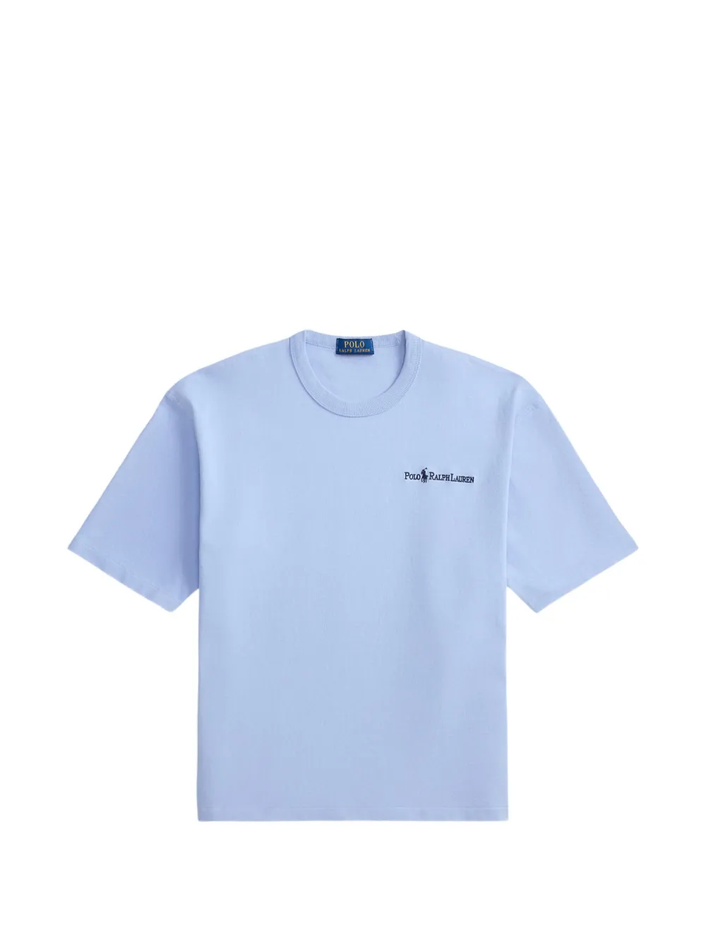 

Футболка с вышитым логотипом Polo Ralph Lauren, синий