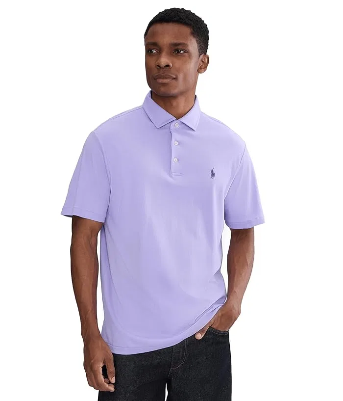 Поло хлопок Classic Fit Soft Cotton Polo Ralph Lauren, Andover Heather