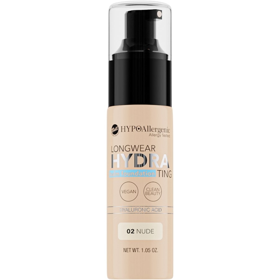 

Тональная основа HYPOAllergenic Longwear Hydrating Balm, Nr. 02 Nude / 30 g