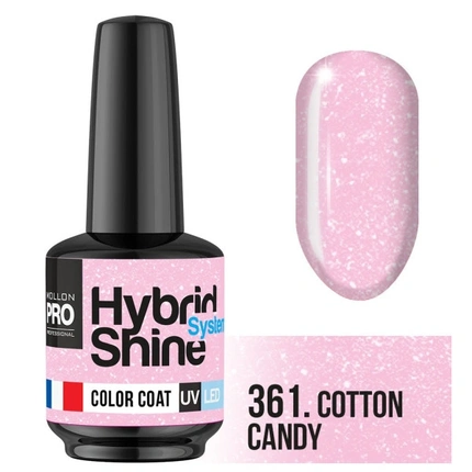 

Mol Hss 361 Fleur De Beaute - полуперманентный гибридный лак для ногтей 8 мл Mollon Pro