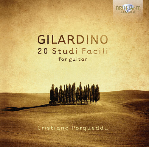 

CD диск Gilardino / Porqueddu: 20 Studi Facili for Guitar